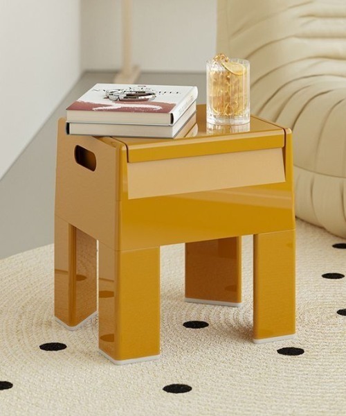 家具 収納型 MODERN SQUARE BOX STOOL : ZOZOTOWN Yahoo!店 - 通販
