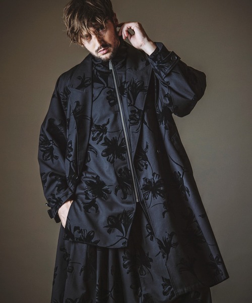 NO ID.（ノーアイディー） シャツ 「NO ID.」Zip Long Shirt / ジップ