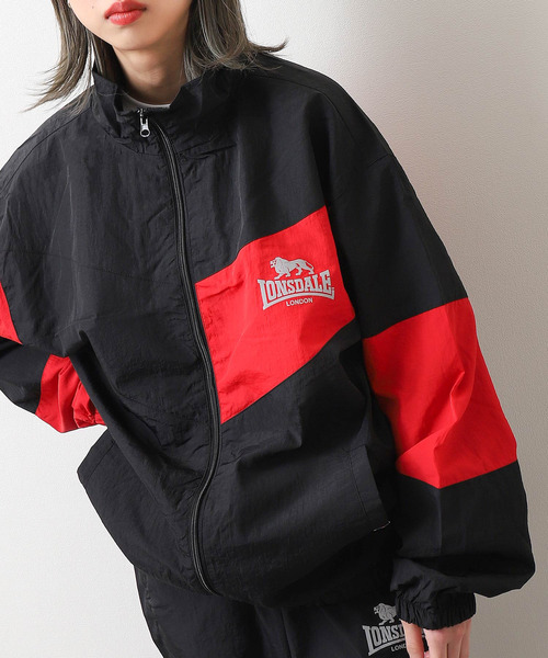 「LONSDALE」 ナイロンブルゾン MEDIUM ホワイト メンズ_画像3