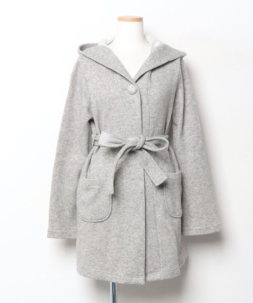 mezzo piano 「mezzo piano」 コート L グレー レディース : ZOZOTOWN