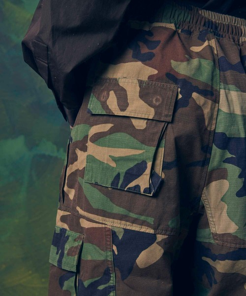 MAISON SPECIAL（メゾンスペシャル） カーゴパンツ 0 グリーン メンズ