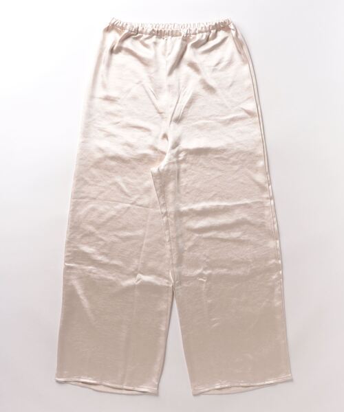 「wee9s」 イージーパンツ FREE アイボリー レディース_画像4