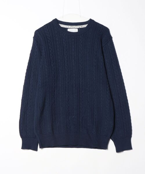 Number (N)ine ネイビー長袖カットソー サイズ3 NUMBER (N)INE（ナンバーナイン） 「NUMBER (N)INE」 長袖Tシャツ