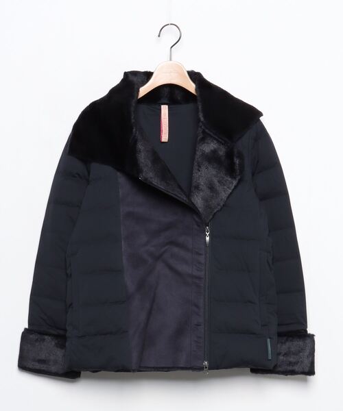 YOSOOU（ヨソオウ） ダウンジャケット 3 ネイビー レディース