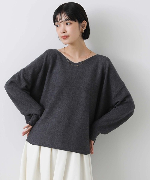 「Gready Brilliant」 長袖ニット FREE ブラウン レディース_画像9