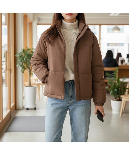 期間限定15,000円→13,000円　FILA ジップジャケット新品 Sサイズ セール】【FILA:フィラ】中綿オールウェザージャケット（ブルゾン