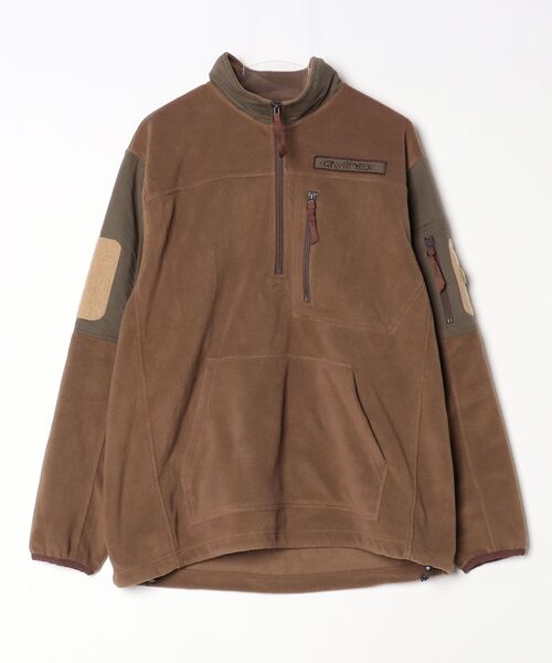 AVIREX（アヴィレックス） ブルゾン LARGE ブラウン メンズ : ZOZOTOWN