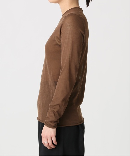 「EDIT. FOR LULU」 長袖ニット FREE ブラウン レディース_画像3