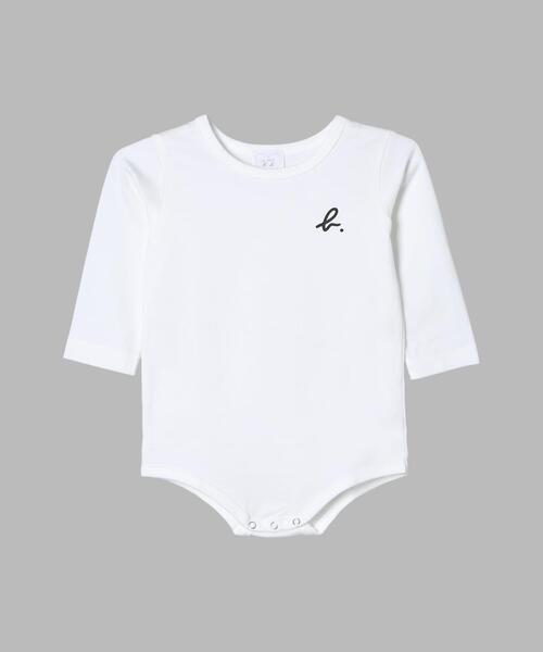 agnes b.（アニエスベー） ベビー服 ロンパース ベビー ロゴ ボーダー