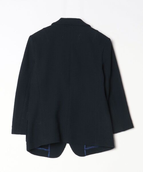 「H.A.K」 ジャケット - ネイビー レディース_画像2