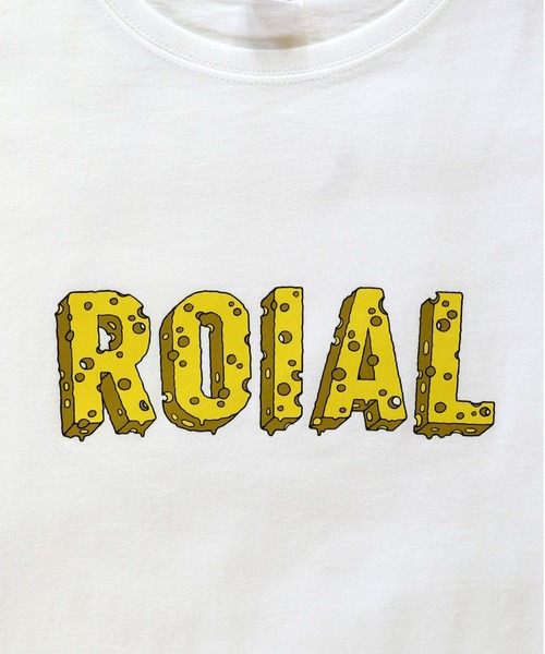 「roial」 半袖Tシャツ L ホワイト メンズ_画像4