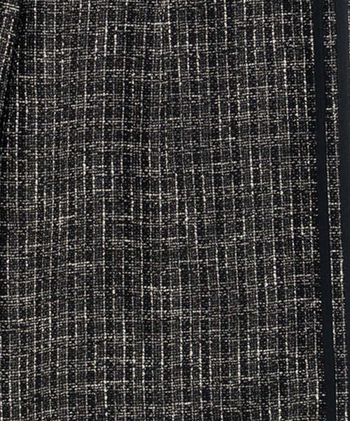 パンツ Side-Lined Tweed Easy Pants/サイドラインツイードイージーパンツ レディースの画像