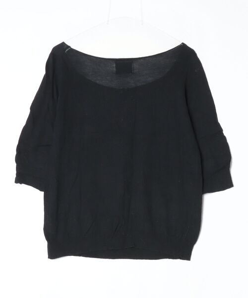 「arnold palmer timeless」 7分袖ニット 1 ブラック レディース_画像2