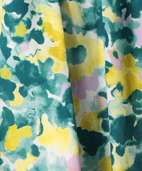 「SHIPS any」 長袖ワンピース ONE SIZE グリーン レディース_画像4