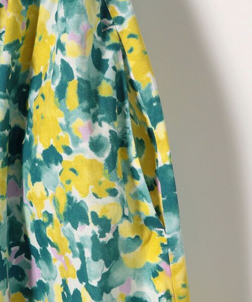 「SHIPS any」 長袖ワンピース ONE SIZE グリーン レディース_画像7