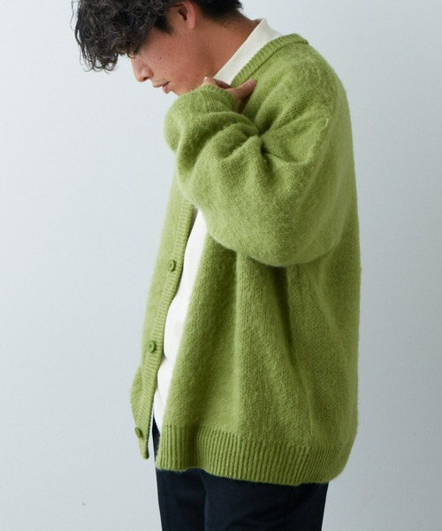 「CIAOPANIC TYPY」 ニットカーディガン M グリーン メンズ_画像3