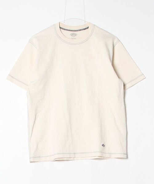 Danton（ダントン） 半袖Tシャツ 38 ベージュ レディース : ZOZOTOWN 