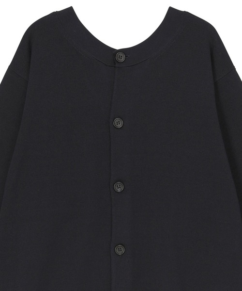 「ZUCCa」 ニットカーディガン M size ブルー レディース_画像4