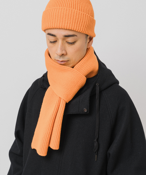 【NEW】エディフィス（EDIFICE）/MACKIE( マッキー)  for ED Clyde Scarf EDIFICE（エディフィス） マフラー MACKIE( マッキー) for ED Clyde