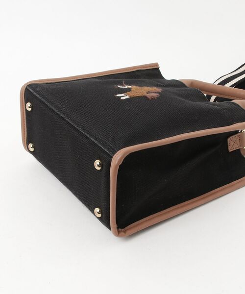 「SEVEN TEN」 ワンポイント2WAYバッグ「VERYコラボ」 - ネイビー レディース_画像3