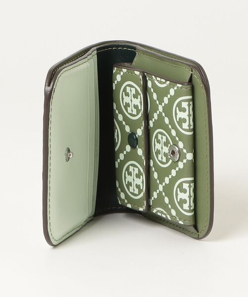 未使用　TORY BURCHトリーバーチ　二つ折り財布　グリーン　緑 TORY BURCH（トリーバーチ） 財布 - グリーン レディース : ZOZOTOWN