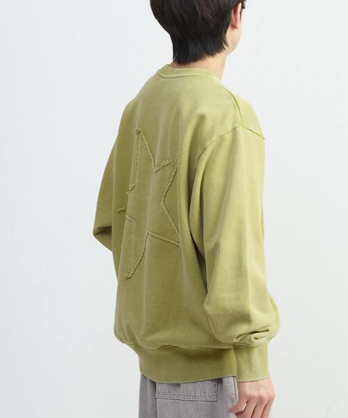 トレーナー スウェット BACK STAR PATCH SWEAT レディース メンズ_4