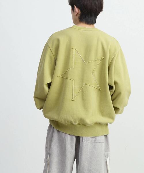 トレーナー スウェット BACK STAR PATCH SWEAT レディース メンズ_5