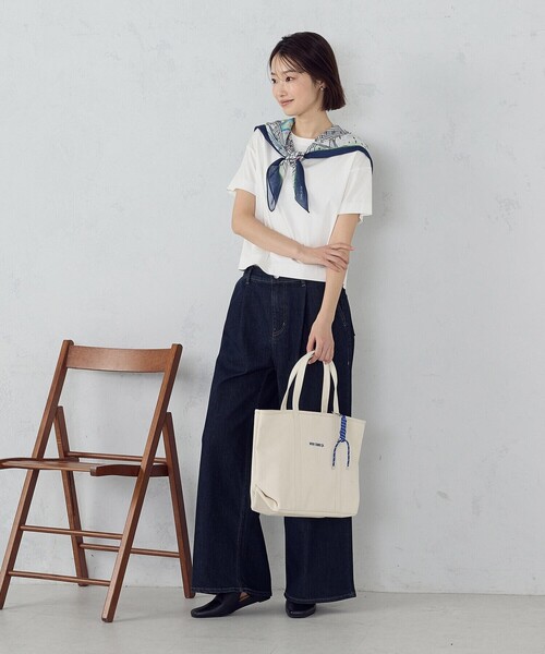 COMME CA ISM（コムサイズム） ワイドパンツ ジーンズ デニム デニム