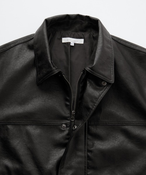 「Anchor Smith」 ブルゾン L ダークブラウン メンズ_画像5