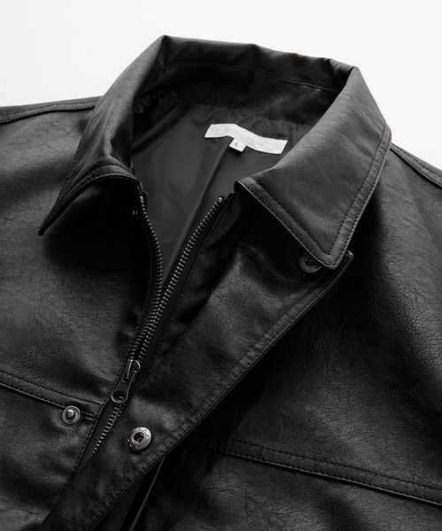 「Anchor Smith」 ブルゾン L ダークブラウン メンズ_画像6