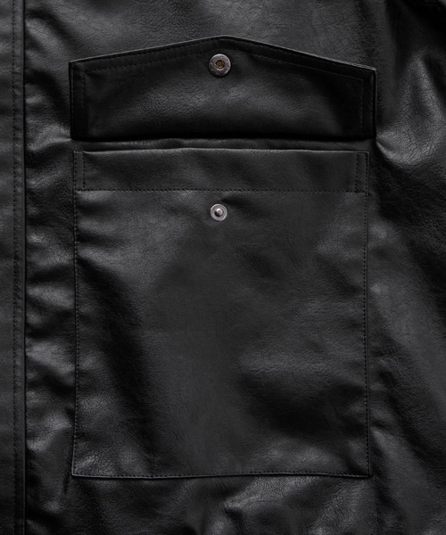 「Anchor Smith」 ブルゾン L ダークブラウン メンズ_画像9