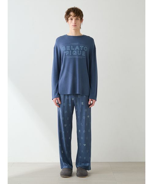 gelato pique（ジェラートピケ） パジャマ 「HOMME」吸湿発熱レーヨン