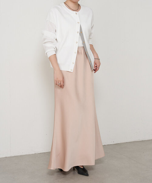 「Jena espace merveilleux」 ニットカーディガン FREE ブラウン レディース_画像2