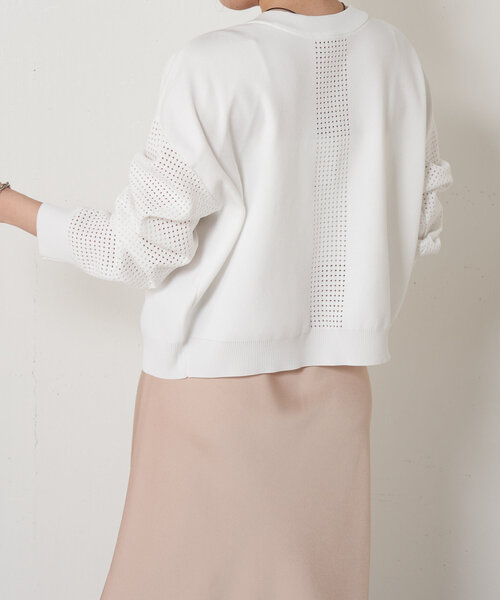 「Jena espace merveilleux」 ニットカーディガン FREE ブラウン レディース_画像8