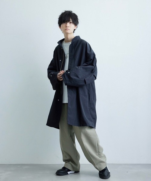 「JUNRED」 コート S カーキ メンズ_画像9