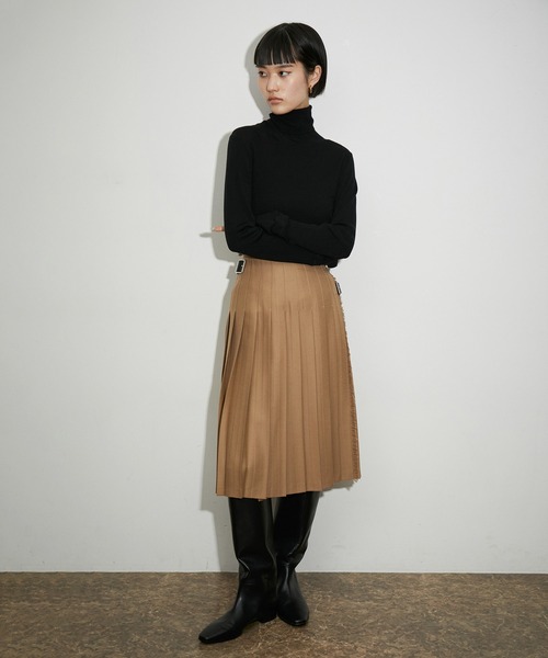 「ADAM ET ROPE'」 ロングブーツ 23.0cm ダークブラウン レディース_画像5