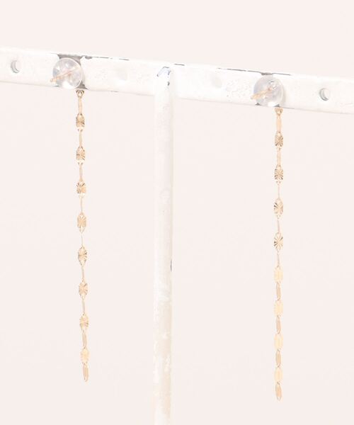 「les bonbon」 ピアス(両耳用) FREE イエローゴールド レディース_画像5