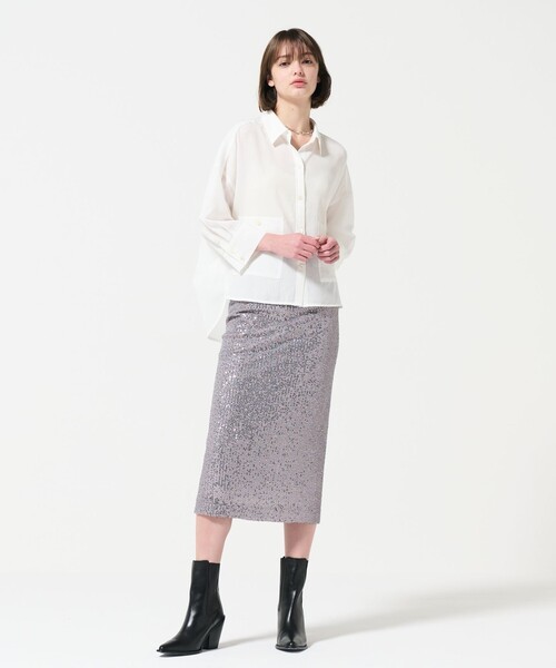 「GRACE CONTINENTAL」 タイトスカート 36 ブラック レディース_画像8