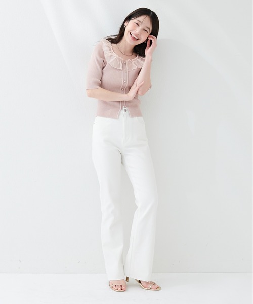 natural couture ジーンズ デニム デニムパンツ セルフカット
