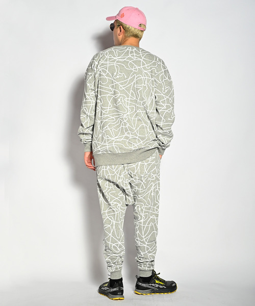 「ALDIES」 スウェットパンツ LARGE ブラック メンズ_画像9