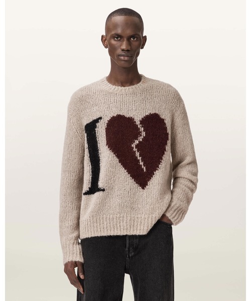 セーター ニット LOVER KNITTED OVERSIZED JUMPER | LOVER ニット オーバーサイズ ニット・セーター メンズ