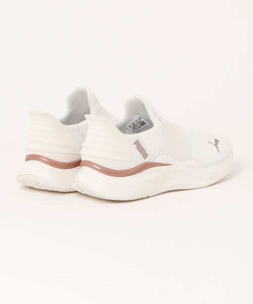 「PUMA」 スリッポン 24.0cm ブラック×ホワイト レディース_画像2