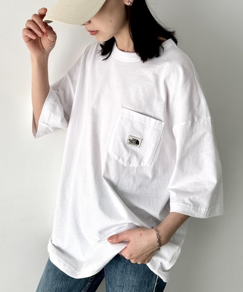 ノースフェイス tシャツ レディース メンズの画像