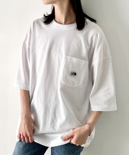 ノースフェイス tシャツ レディース メンズの画像