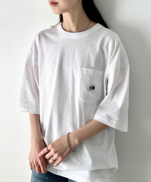 ノースフェイス tシャツ レディース メンズの画像