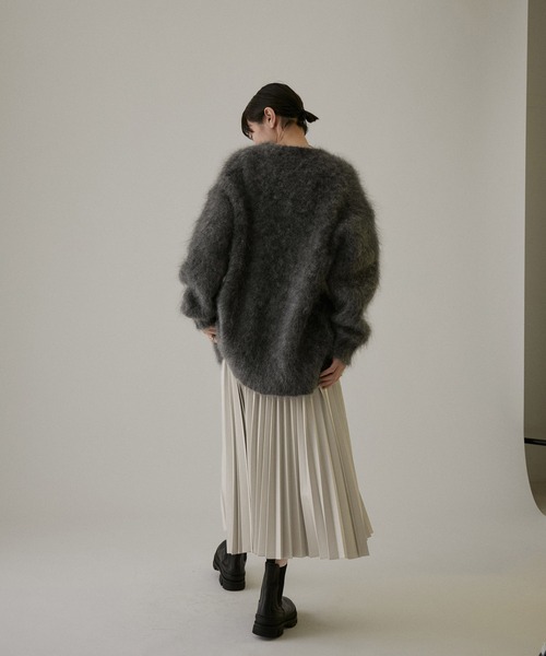 「SALON adam et rope'」 プリーツスカート FREE ベージュ系その他 レディース_画像3