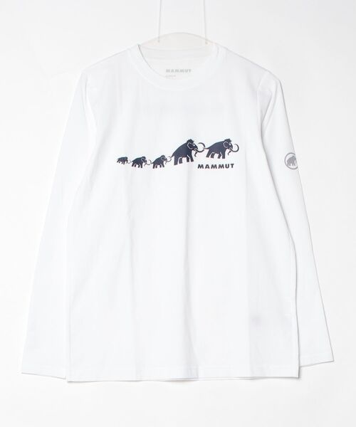 M MAMMUT QD Logo Print Longsleeve 2枚セット QD ロゴ プリント ロングスリーブ Tシャツ アジアンフィット（QD Logo