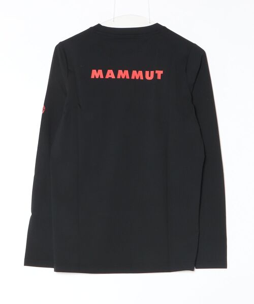 MAMMUT（マムート） tシャツ 「速乾」QD ロゴ プリント ロングスリーブ