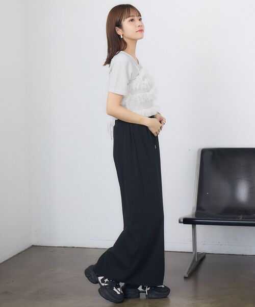 「RETRO GIRL」 半袖Tシャツ FREE グレー レディース_画像5