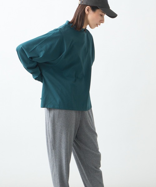 「Kelen」 イージーパンツ S ブルーグレー レディース_画像3